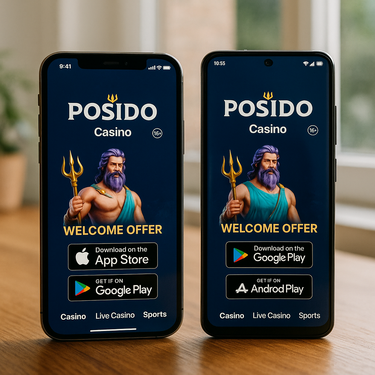 Posido Casino Browser App - iOS and Android Compatible